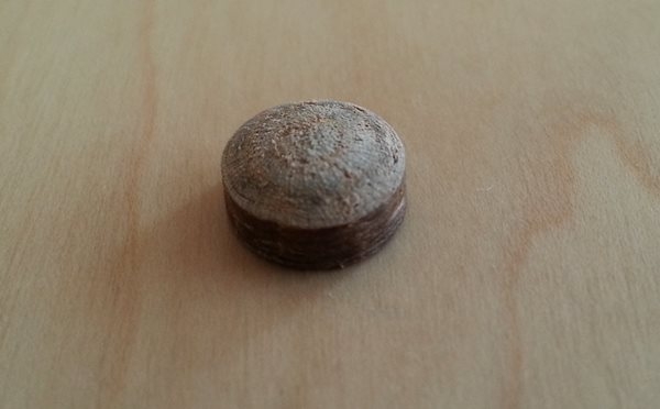 Leder O`Min braun 10mm Medium